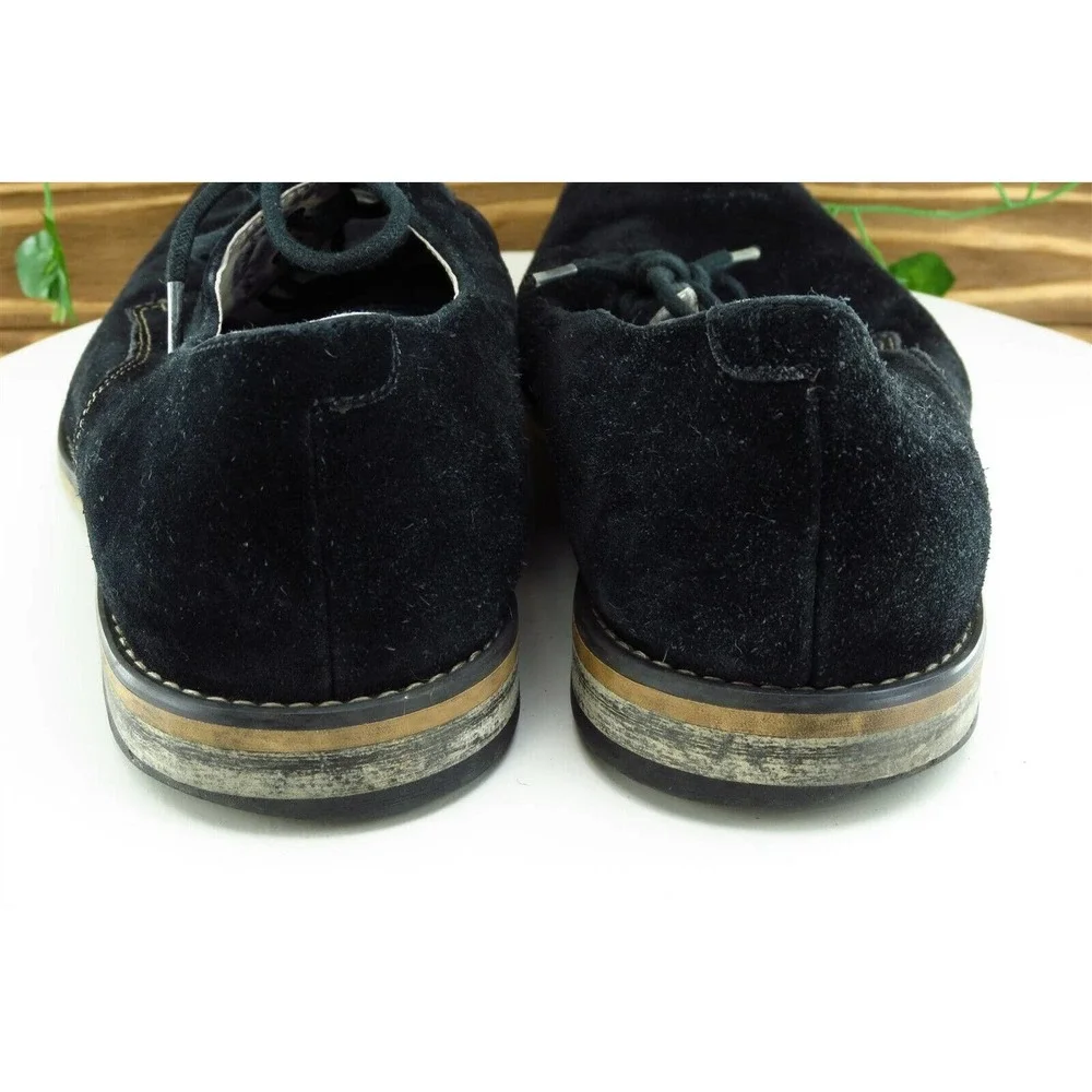 Stacy Adams Shoes Sz‎ 9 M Black Derby Oxfords Leather Men